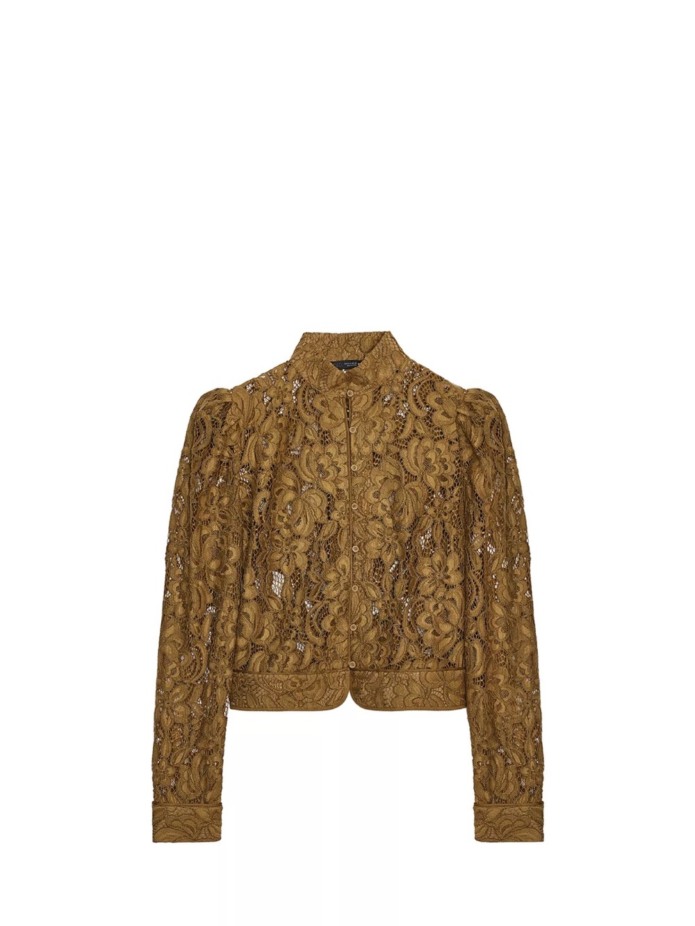 ZW Collection Lace Jacket with Balloon Sleeves